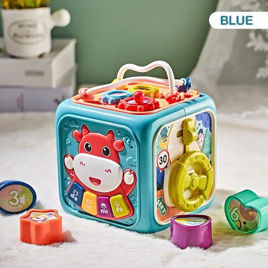 Cubo estimulacion temprana 6 en 1 musical