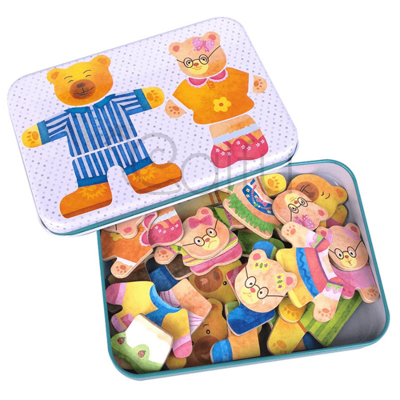 Ositos Magnéticos (Vestir Ositos)