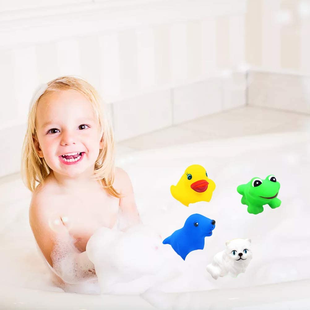 Set 10 Juguetes de goma para la Hora del Baño