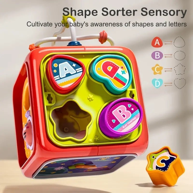 Cubo estimulacion temprana 6 en 1 musical