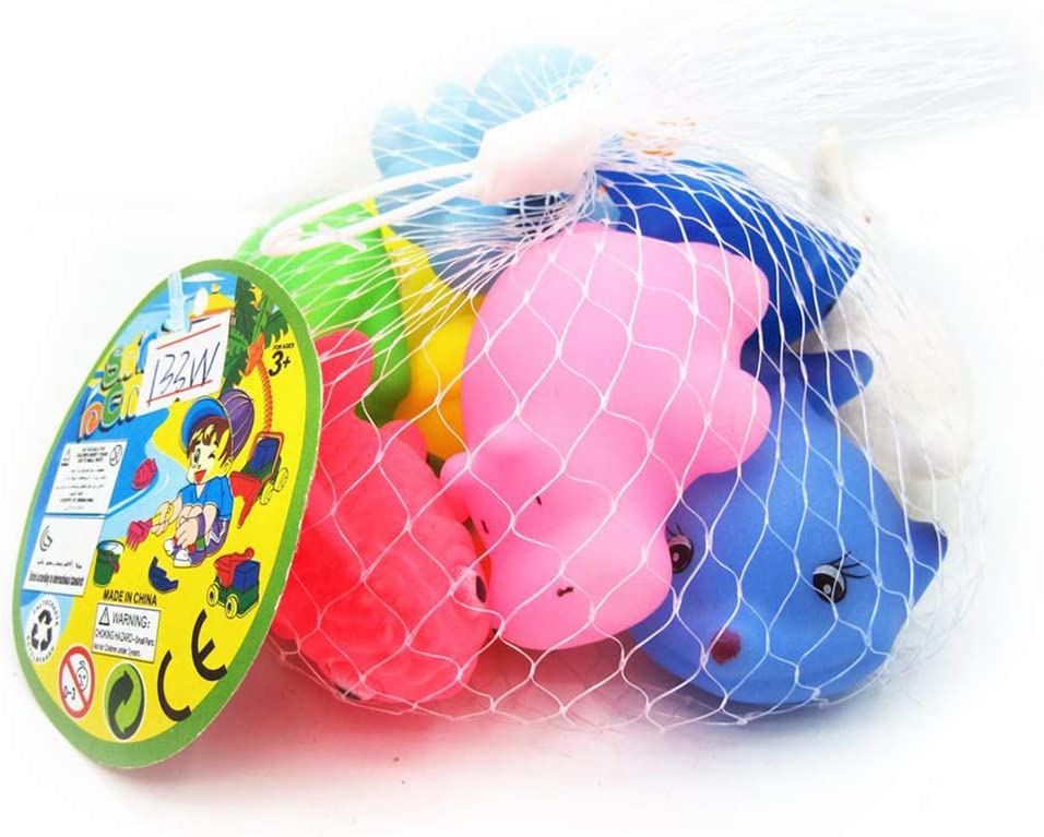 Set 10 Juguetes de goma para la Hora del Baño