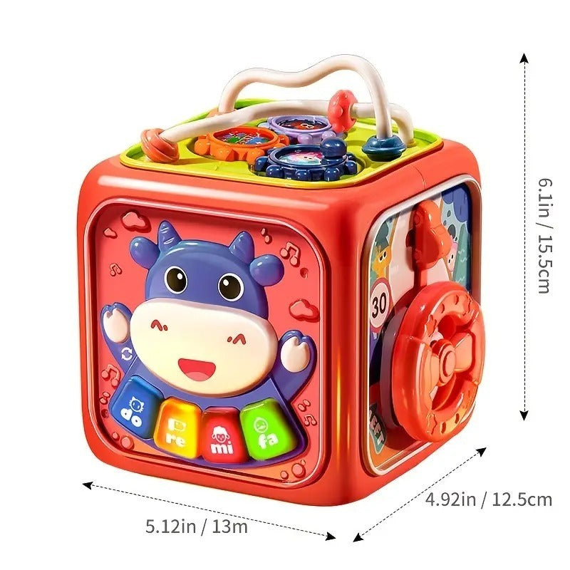 Cubo estimulacion temprana 6 en 1 musical
