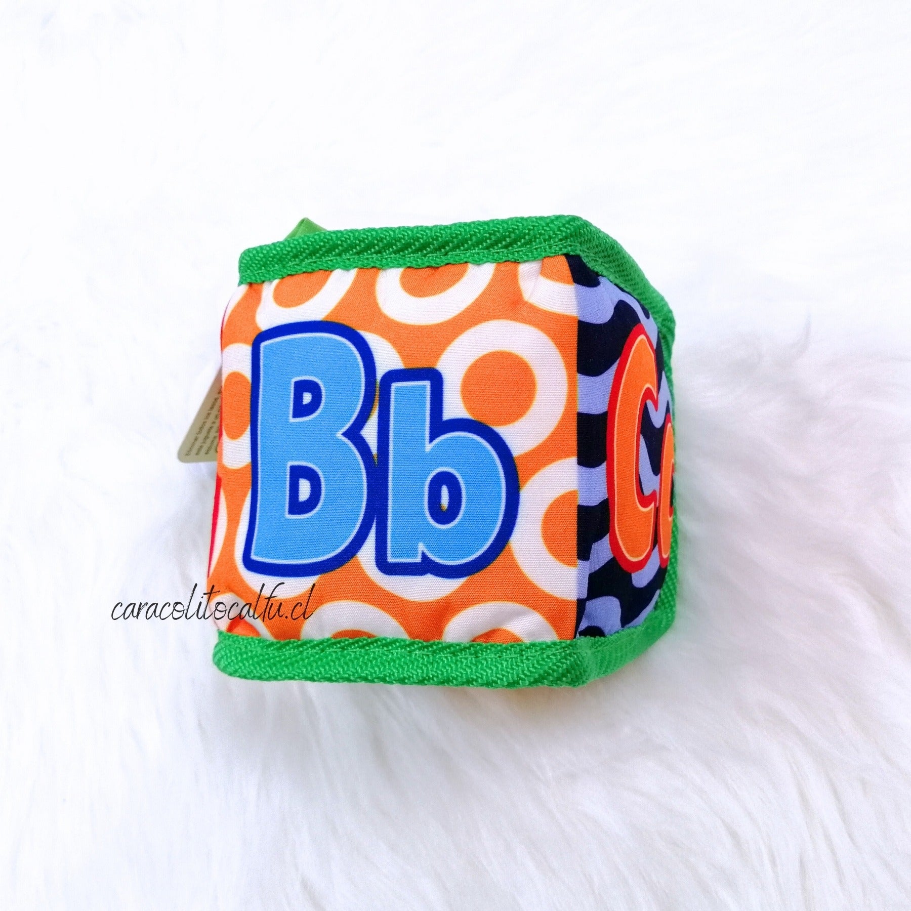 Pack Sensorial para Bebé – Cubo y Pelota de Tela con Colores y Texturas