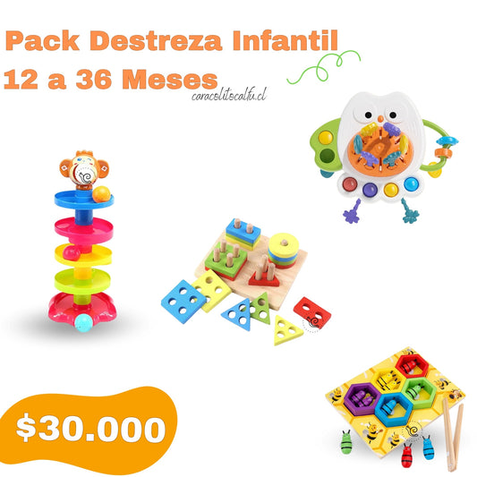 Pack Destreza Infantil: Aventuras y Descubrimientos