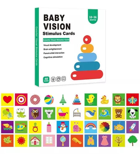 Tarjetas de Estimulación Visual 18 a 36 meses