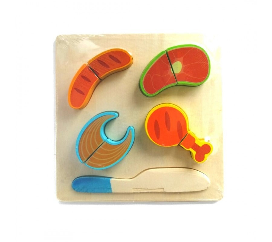 Corta Frutas de Madera con Velcro