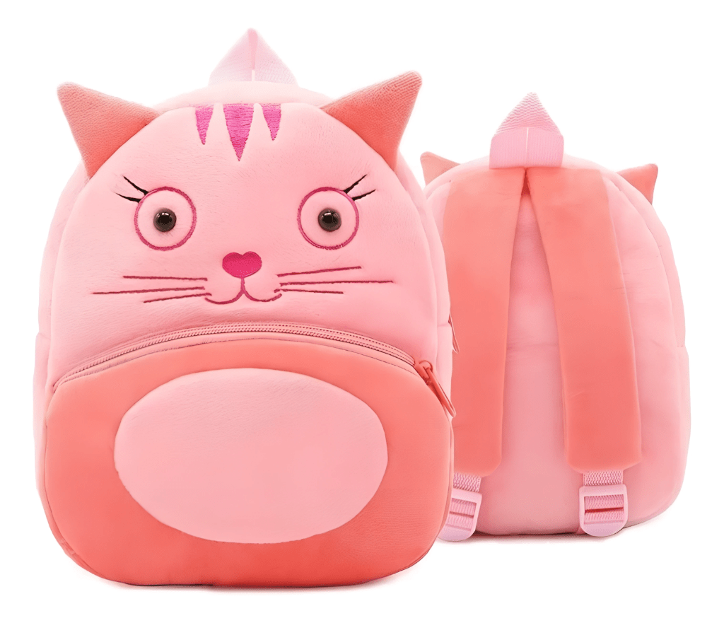 Mochila Plush Animales (Gatita)
