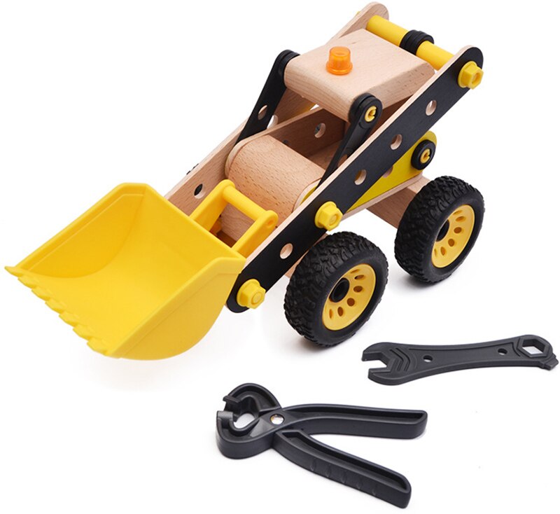 Excavadora armable para niños