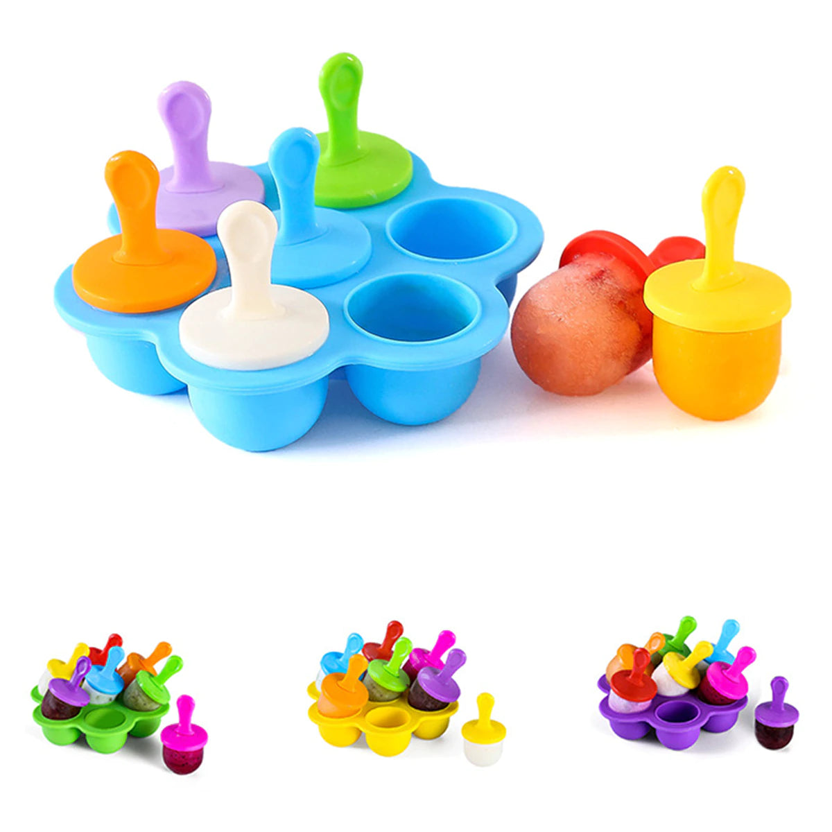 Molde Silicona Para Helados