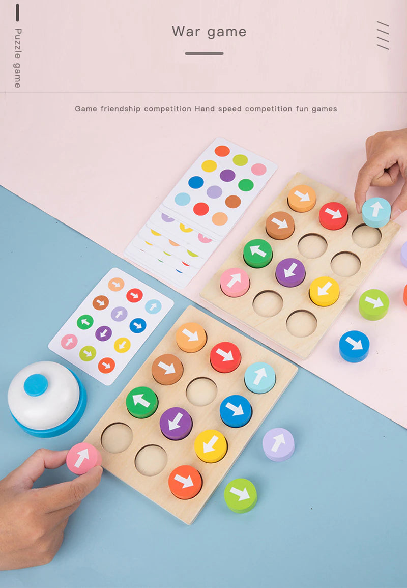 Juego Didáctico Patrones Flechas y Colores