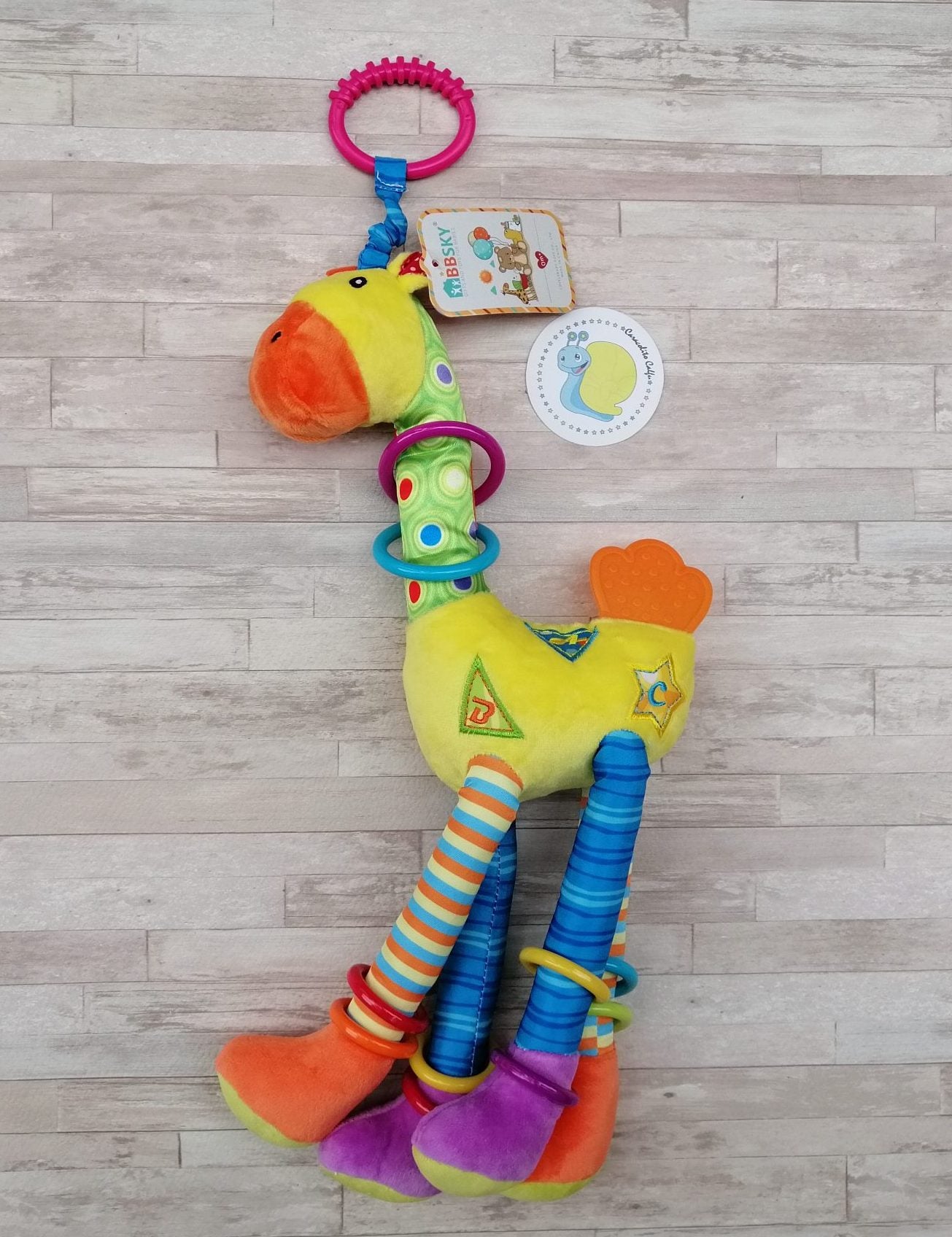 Peluche de Estimulación Jirafa XL 47cms