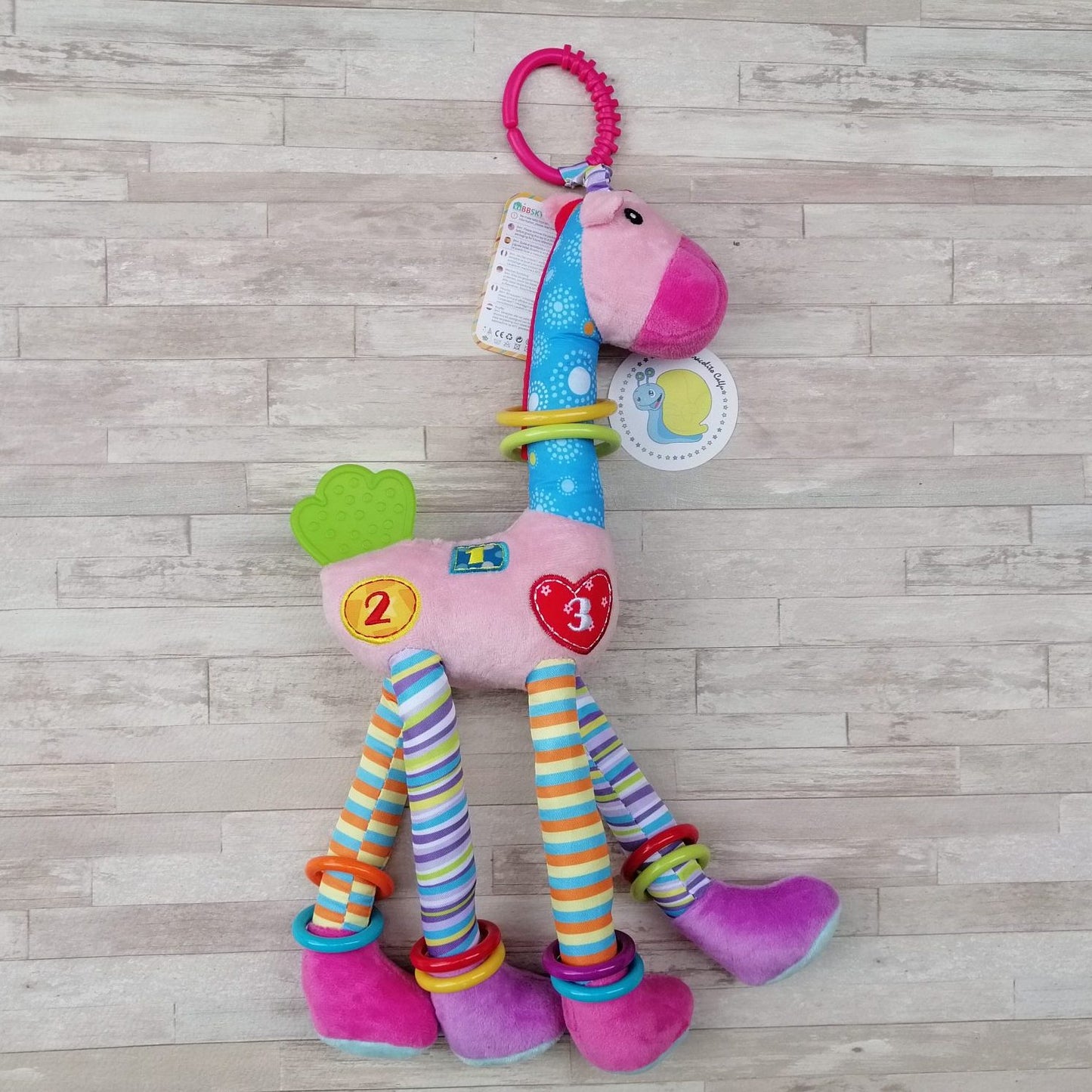 Peluche de Estimulación Jirafa XL 47cms