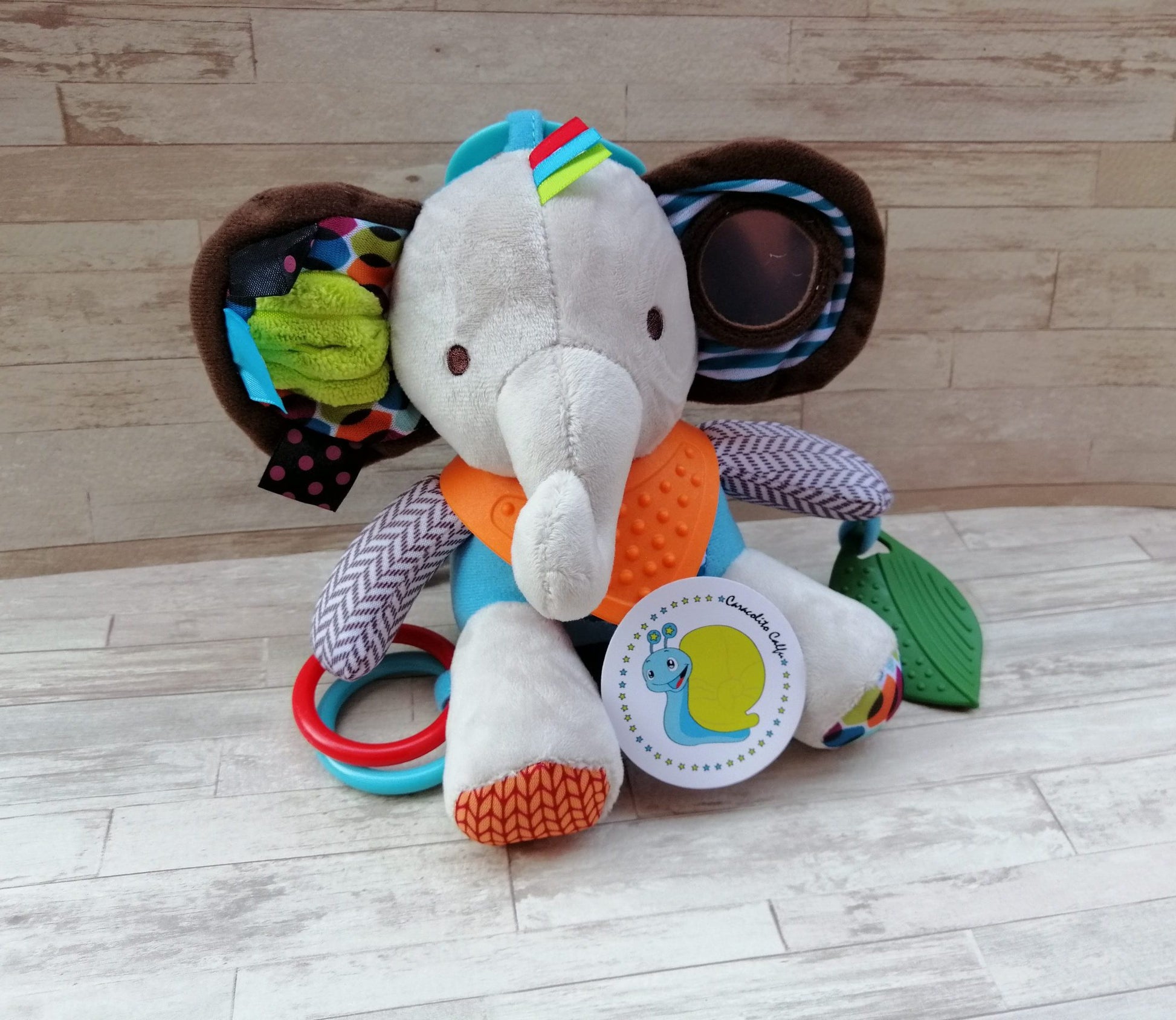 Peluche Estimulación (Elefante)