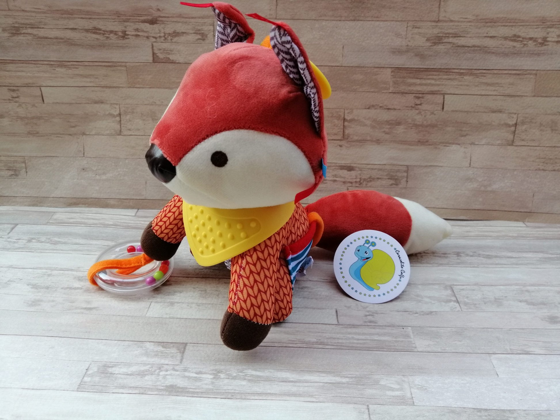 Peluche Estimulación (Zorrito)