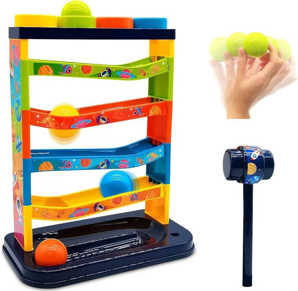 Juego Golpea y rueda