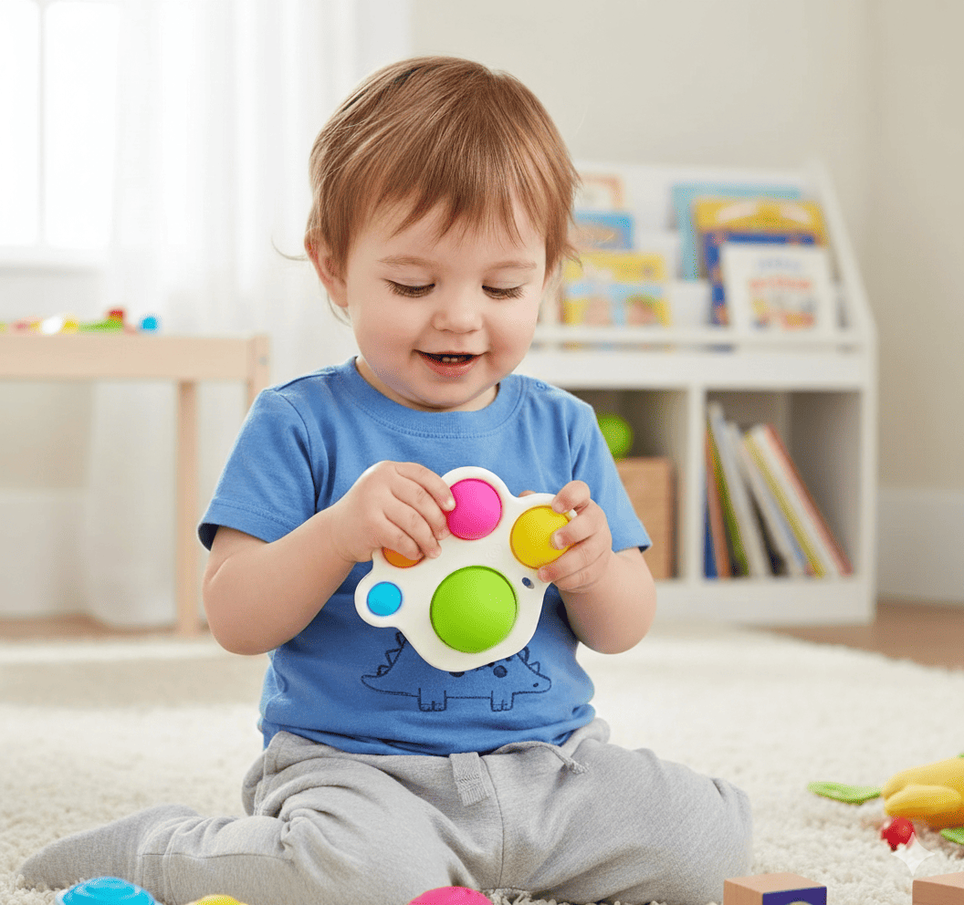 Tablero Apretable Pop-it sensorial Patita
