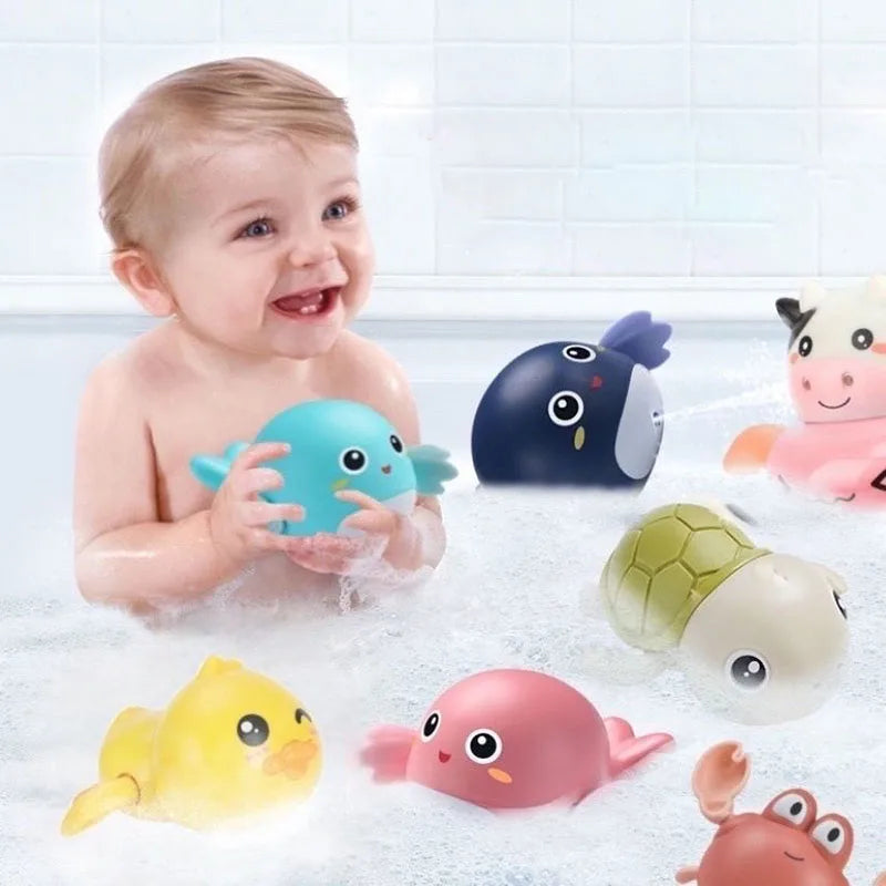 Pack 5 Juguetes a cuerda Hora del Baño