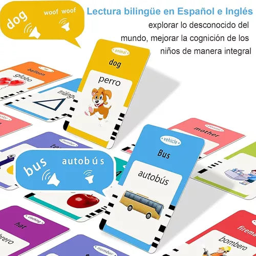 Máquina de aprendizaje español-inglés 224 Palabras