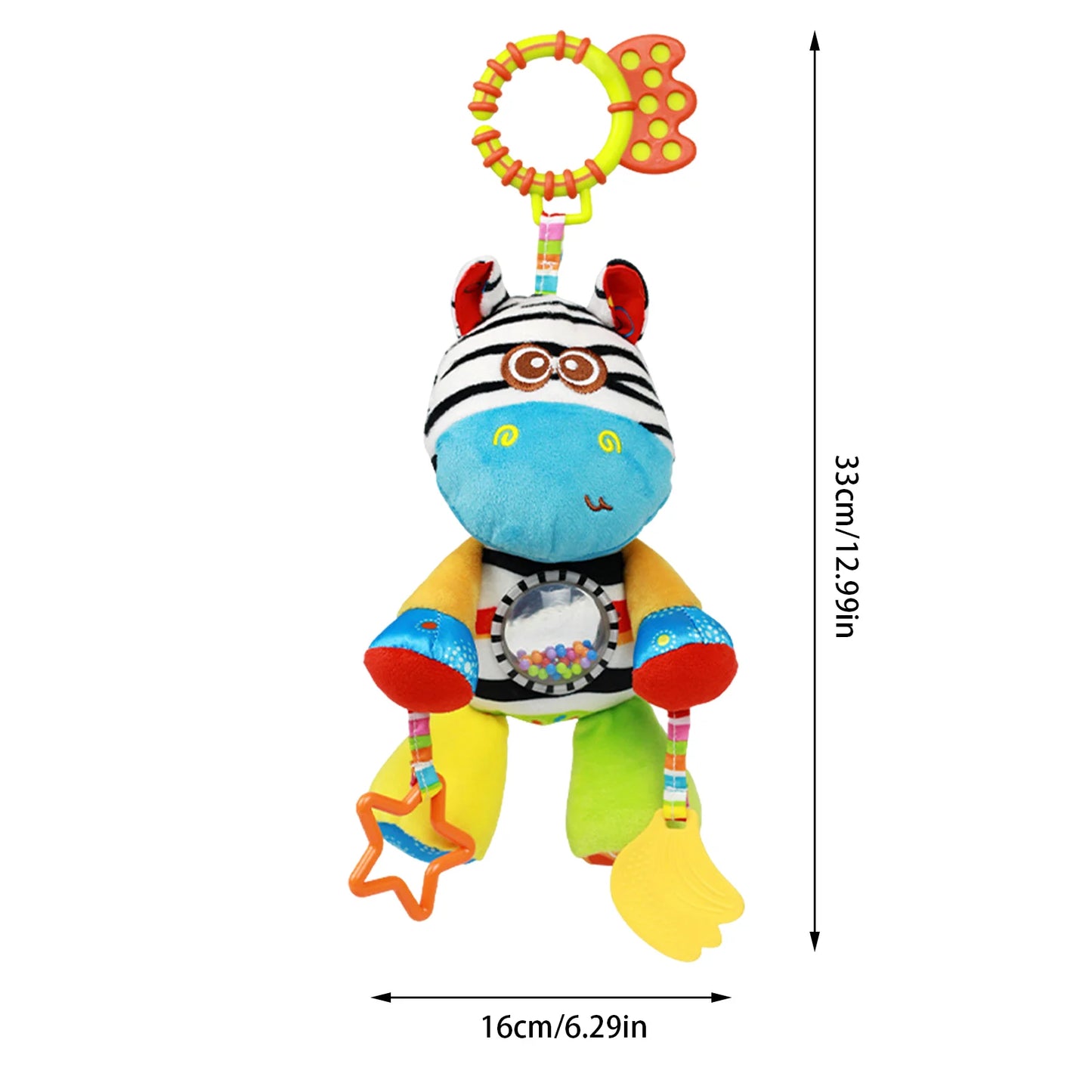 Peluche Estimulación para bebé diseño Cebra