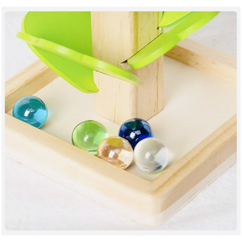 Arbol Espiral Musical de Madera
