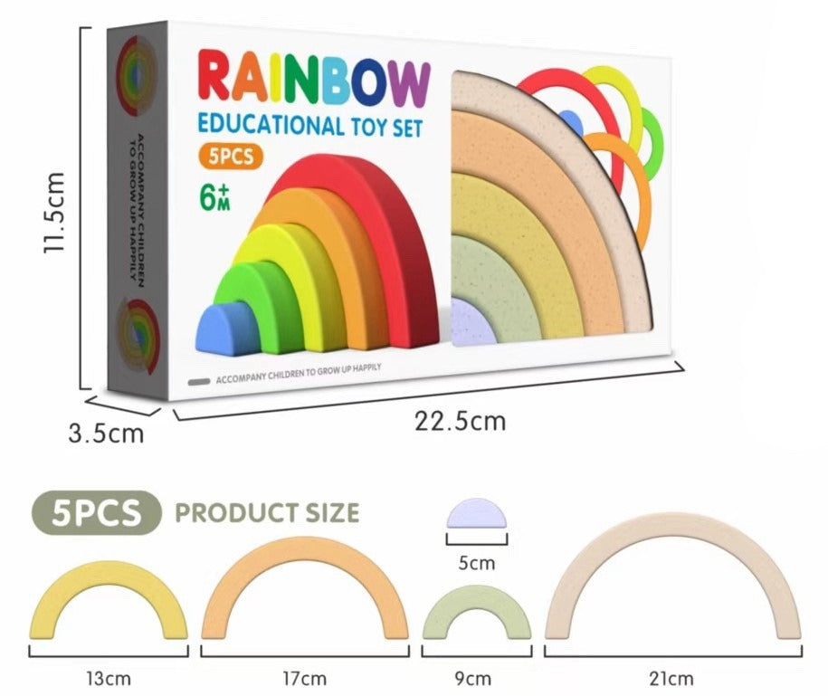 Arcoiris Apilable Sensorial
