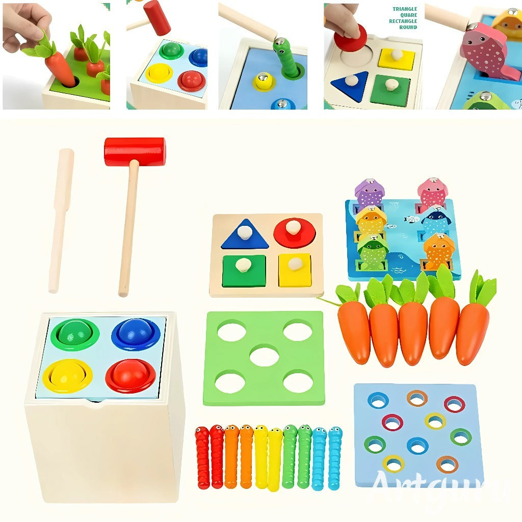 Caja multiactividades 5 en 1