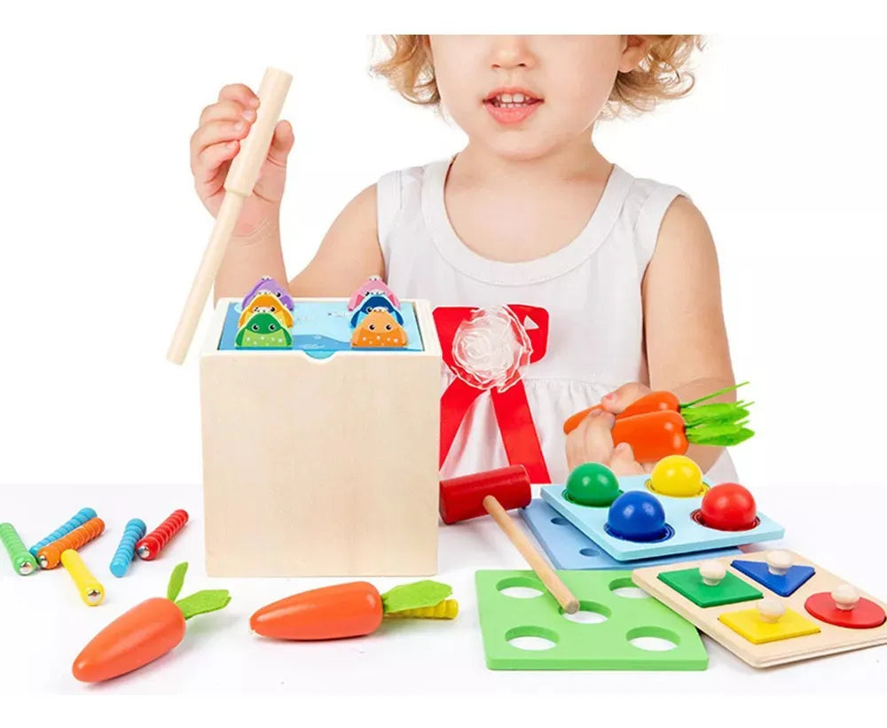 Caja Montessori 5 en 1