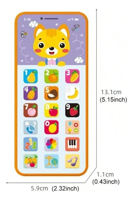 Celular Interactivo Musical Recargable