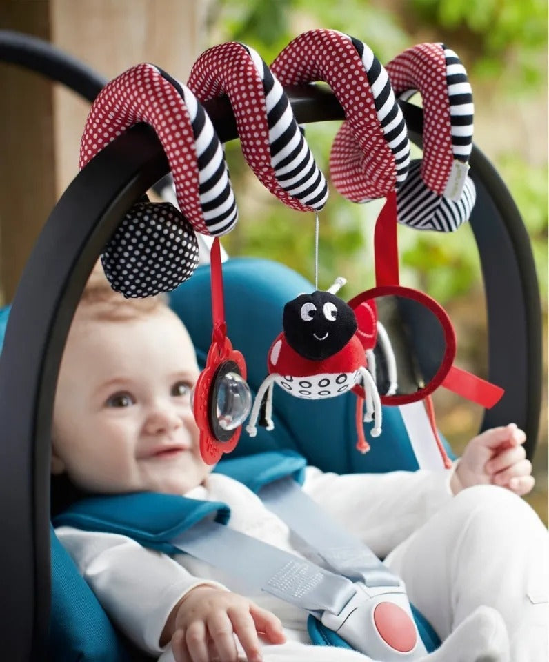 Móvil Sonajero Espiral para coche/cuna/auto