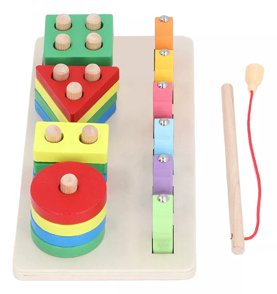 Juego De Pesca Magnético Y Encaje de Madera