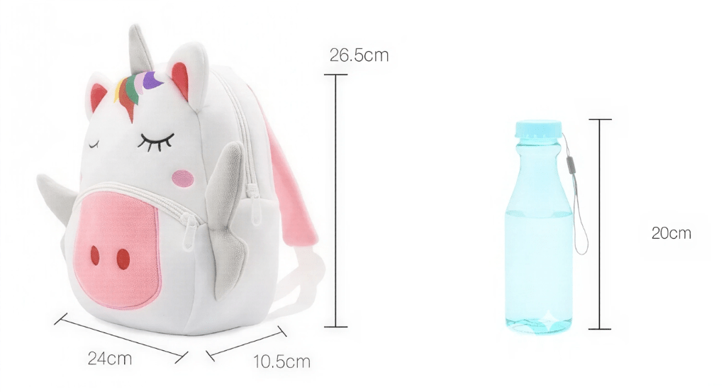 Mochila Plush Animales (Unicornio)