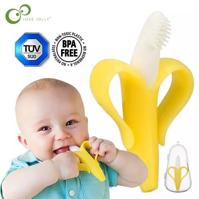 Mordedor de Silicona Banana