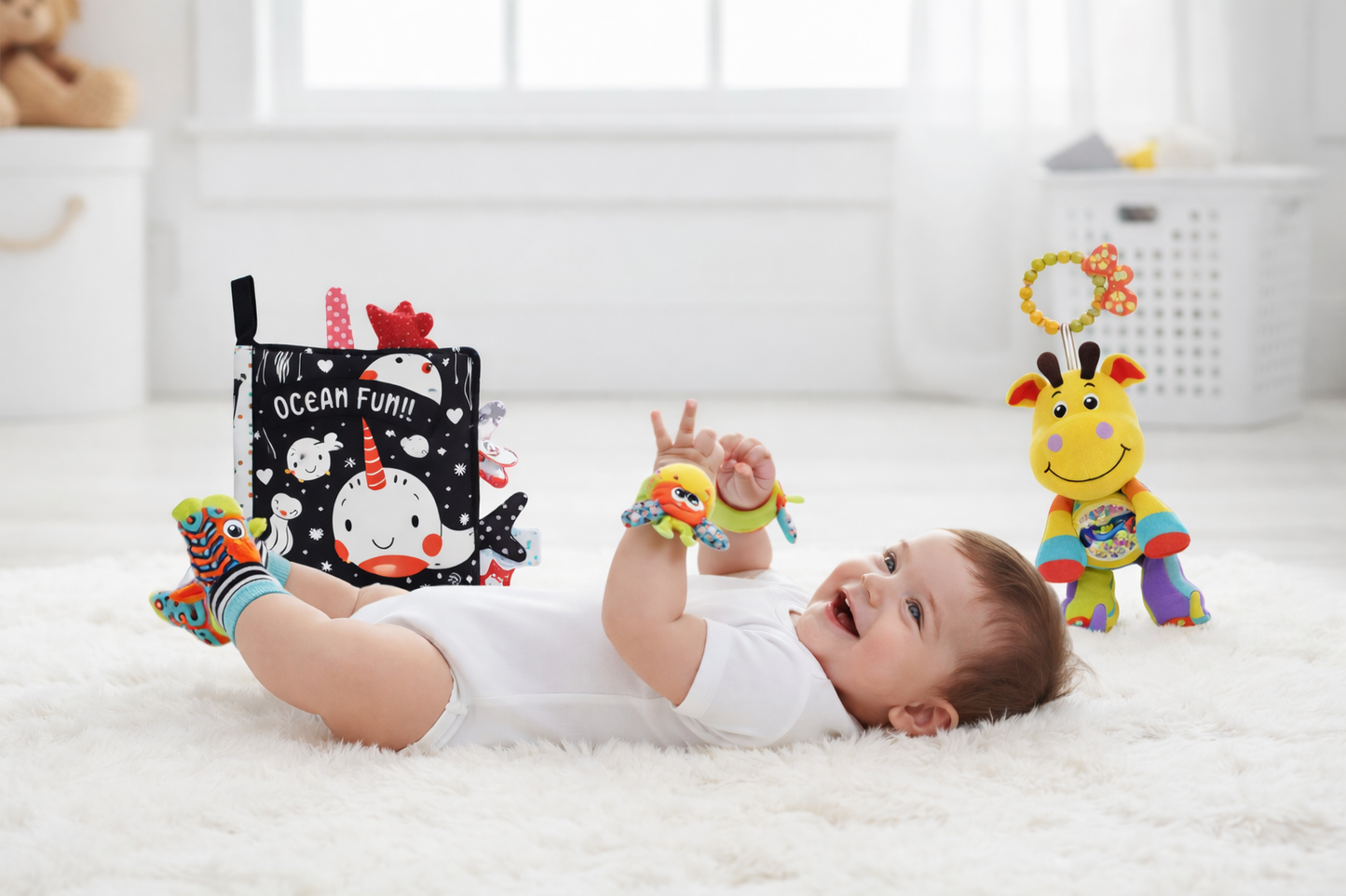 Pack estimulación  Básico 0 a 6 Meses