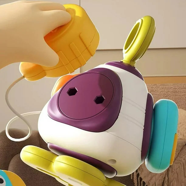 Juguete Sonajero Sensorial Pájaro 5 en 1