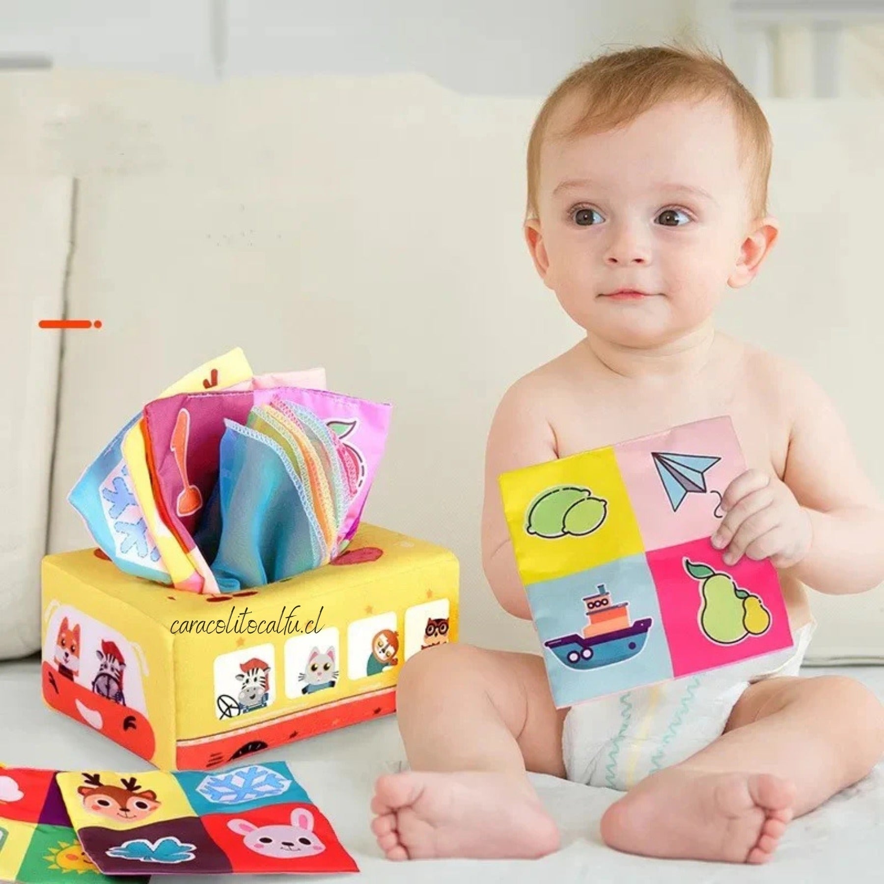 Pañuelos Sensoriales: el juguete perfecto para estimulación temprana de tu bebé