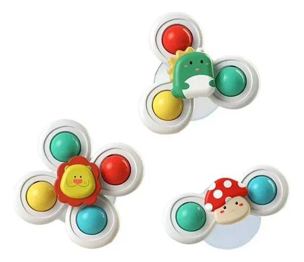 Pack 3 Spinners con Ventosa