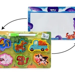 Puzzle de Encaje + Pizarra