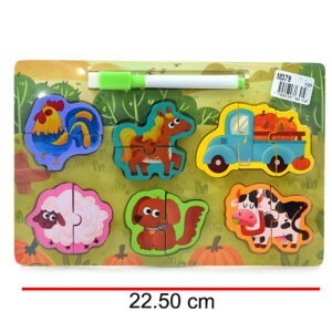 Puzzle de Encaje + Pizarra