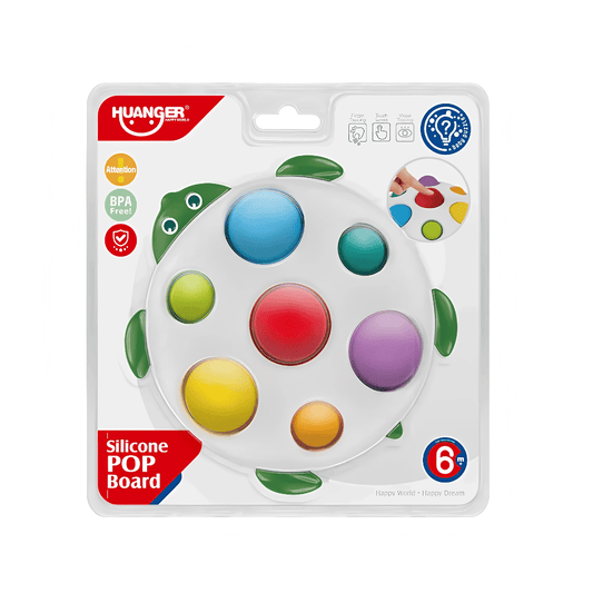 Tablero Apretable Pop-it sensorial Tortuga