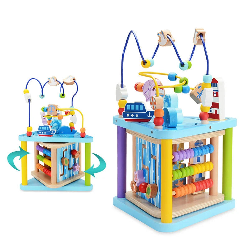 Caja multifuncional de motricidad XL Océano
