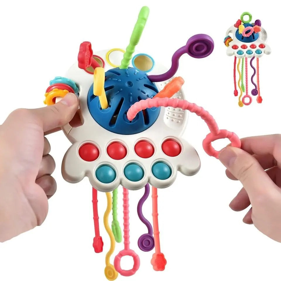 Juguete sensorial para bebes 4 en 1