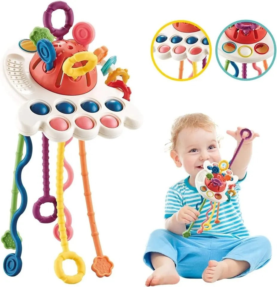 Juguete sensorial para bebes 4 en 1